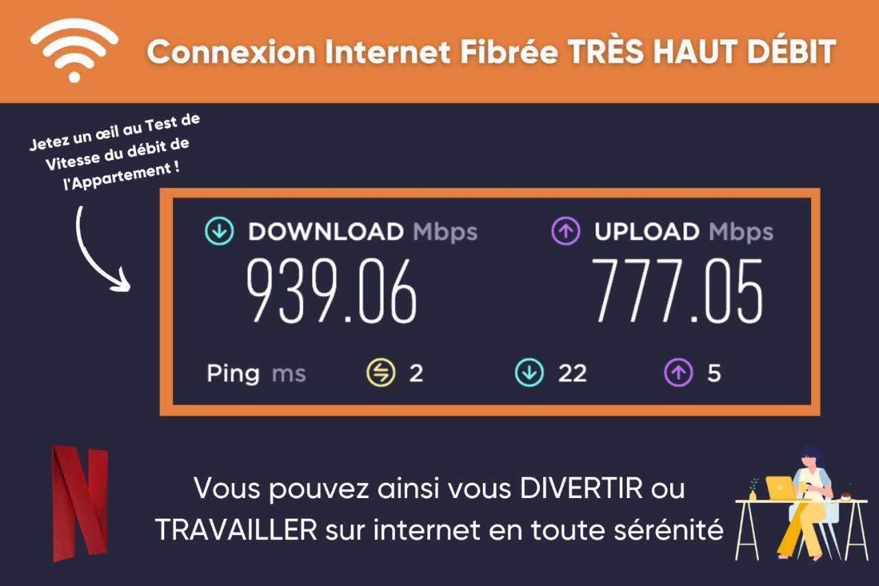 Promenade D'Automne: Cozy Stay with Netflix, Wi-Fi & Free Parking Chalons-en-Champagne Exterior photo