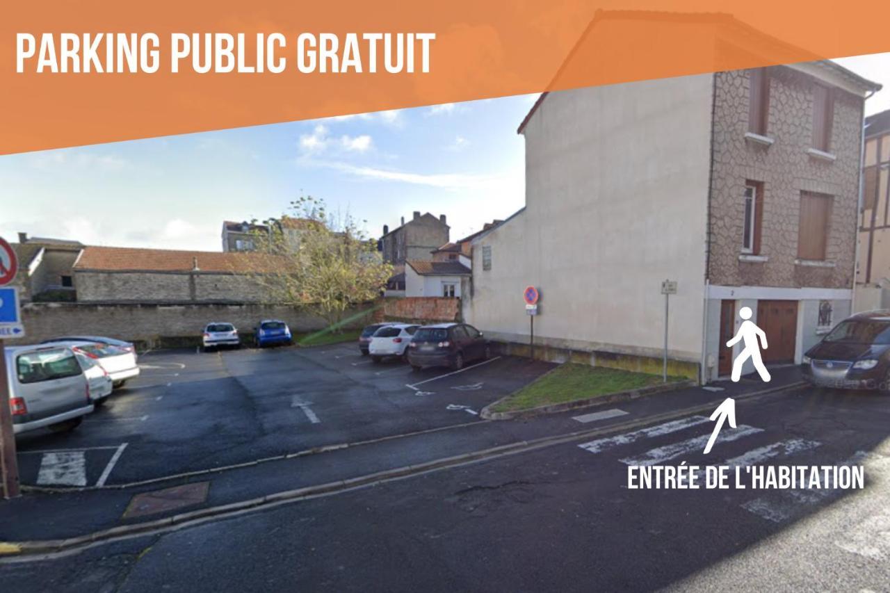Promenade D'Automne: Cozy Stay with Netflix, Wi-Fi & Free Parking Chalons-en-Champagne Exterior photo